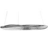 36W LED pakabinamas šviestuvas ANILLO, tamsaus chromo sp., 3000K, 80cm