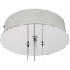36W LED pakabinamas šviestuvas CONSTELATION 100, sidabro sp., 3000K