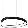 36W LED pakabinamas šviestuvas GEMINI, juodas, 4000K, 372136