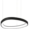 36W LED pakabinamas šviestuvas GEMINI, juodas, 2700K, 341538