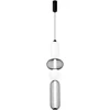 36W LED pakabinamas šviestuvas INKAS, juodas, CCT