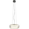 36W LED pakabinamas šviestuvas SOLERA, juodos/baltos/dūmų sp., 3000/4000K, 01-3592