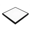 36W LED paviršinė/įleidžiama panelė BRISBANE PREMIUM, juoda, 4000K
