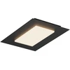 Lubinis šviestuvas 36W LED paviršinis šviestuvas TATAMI, juodas, 3000/4000/6500K