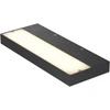 36W LED sieninis šviestuvas APEX, juodas, 3000K, 01-3762