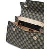 Juoda torebka do ręki su logo Guess HWJT93 44200 BLO