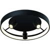 Lubinis šviestuvas 37,2W LED paviršinis šviestuvas DENIS, juodas, 3100K, 4250700