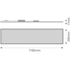 Ledvance 37W LED panelė BIOLUX HCL PANEL ZIGBEE GEN 2, 2700…6500K, dimeriuojama