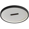 Lubinis šviestuvas 37W LED paviršinis šviestuvas BUTTON, juodas, 3000K, dimeriuojamas, 01-3828