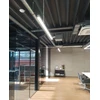 38W LED linijinis šviestuvas QUALIS, juodas, 3100K, IP44, 196cm