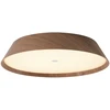 38W LED lubinis šviestuvas CORA, medžio/juodos sp., 2700/3000K, dimeriuojamas, P4015170WALDP