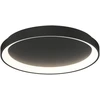 38W LED lubinis šviestuvas GRACE, juodas, 2700/3000/4000K, dimeriuojamas, P3848172NDP