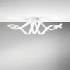38W LED lubinis šviestuvas MYSTRAL, baltas, CCT