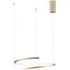 38W LED pakabinamas šviestuvas MOMA, aukso sp., CCT