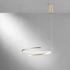 38W LED pakabinamas šviestuvas MOMA, aukso sp., CCT