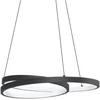 38W LED pakabinamas šviestuvas OZ, juodas, 3000K, 364957