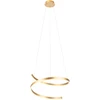 38W LED pakabinamas šviestuvas SCROLL, matinės bronzos sp., 3000/4000/6000K, dimeriuojamas, 01-4014