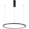 Italux 38W LED pakabinamas šviestuvas VINOLA, juodas, 3000/4000K