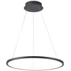 Italux 38W LED pakabinamas šviestuvas VINOLA, juodas, 3000/4000K