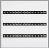38W LED panelė DOMINO, balta, 4000K