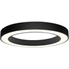 Lubinis šviestuvas 38W LED paviršinis šviestuvas APOLLO, juodas, 3000K, 4214101
