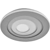 Lubinis šviestuvas 38W LED paviršinis šviestuvas ORBIS SPIRAL, pilkas, 3000K, dimeriuojamas