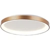Lubinis šviestuvas Italux 38W LED paviršinis šviestuvas VICO, aukso sp., 3000/4000K