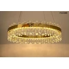 39W LED pakabinamas šviestuvas AMIRA 100, aukso sp., 3000K