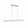 39W LED pakabinamas šviestuvas MOTO-RISE, sidabro sp., 2700-5000K, dimeriuojamas, reguliuojamo aukščio ir ilgio