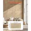 VEVOR 3D sienų plokštės 4 vnt 120x60 cm akmens imitacijos geltonos