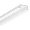3m LED juostos profilis BEGTIN12 J/S, baltai dažytas