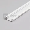 3m LED juostos profilis BEGTIN12 J/S, baltai dažytas