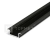 3m LED juostos profilis BEGTIN12 J/S, juodai anoduotas