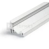 3m LED juostos profilis CORNER10 BC/UX, neanoduotas aliuminis