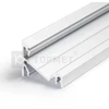 3m LED juostos profilis CORNER14 EF/TY, neanoduotas aliuminis
