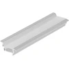 3m LED juostos profilis DIAGONAL14 F/TY, neanoduotas aliuminis