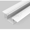 3m LED juostos profilis LINEA-IN20 TRIMLESS EF, baltai dažytas