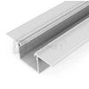 3m LED juostos profilis LINEA-IN20 TRIMLESS EF, neanoduotas aliuminis