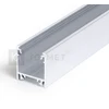 3m LED juostos profilis LINEA20 EF/TY, neanoduotas aliuminis