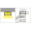 3m LED juostos profilis LOWI, baltas