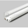 3m LED juostos profilis PEN12 CJ, baltai dažytas