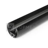 3m LED juostos profilis PEN12 CJ, juodai dažytas