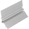 3m LED juostos profilis SMOOTH12 BC/Q9, neanoduotas aliuminis