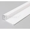 3m LED juostos profilis WALLE12 BCD, baltai dažytas
