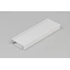 3m LED juostos profilis WIDE24 G/W, baltai dažytas
