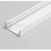 3m LED juostos profilis WIDE24 G/W, baltai dažytas