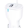 3Mk apsaugos priedai - 3mk automobilinis įkroviklis 20W PD3.0 QC 3.0 USB 1A1C Baltas MM