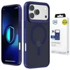 3mk Dūminis MagCase, skirtas iPhone 17 Pro - Mėlynas-Permatomas