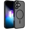 3mk Misty MagCase dėklas iPhone 16, juodas