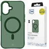 3Mk apsaugos 3mk dūminis „MagCase“ dėklas, skirtas iPhone 16 - Žalias-Translucent